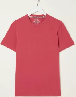 FatFace Lulworth Organic Cotton Crew T-Shirt|Men T-Shirts