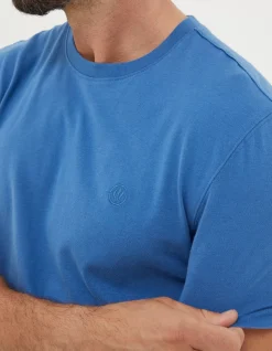 FatFace Lulworth Organic Cotton Crew T-Shirt|Men T-Shirts