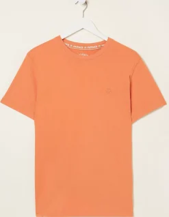 FatFace Lulworth Organic Cotton Crew T-Shirt|Men T-Shirts