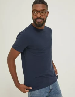 FatFace Lulworth Organic Cotton Crew T-Shirt|Men T-Shirts