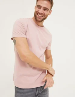 FatFace Lulworth Organic Cotton Crew T-Shirt|Men T-Shirts