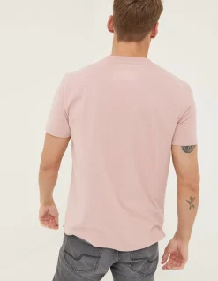 FatFace Lulworth Organic Cotton Crew T-Shirt|Men T-Shirts