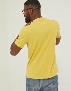 FatFace Lulworth Organic Cotton Crew T-Shirt|Men T-Shirts