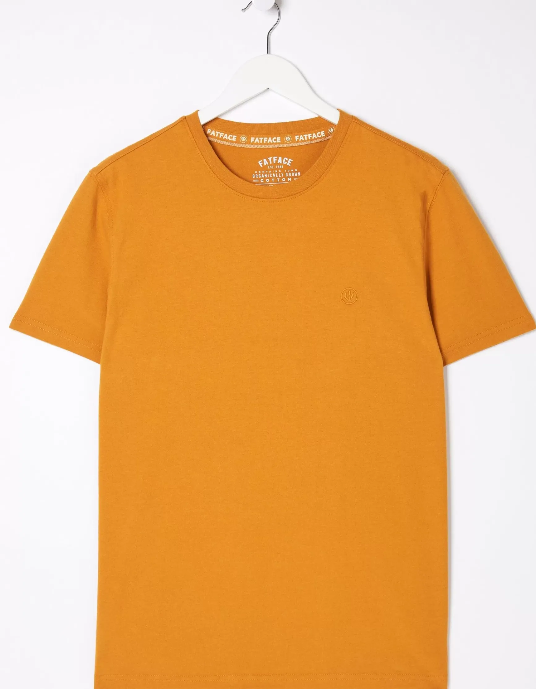 FatFace Lulworth Organic Cotton Crew T-Shirt|Men T-Shirts