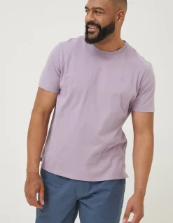 FatFace Lulworth Organic Cotton Crew T-Shirt|Men T-Shirts