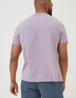FatFace Lulworth Organic Cotton Crew T-Shirt|Men T-Shirts