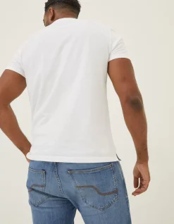 FatFace Lulworth Organic Cotton Crew T-Shirt|Men T-Shirts