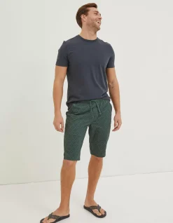 FatFace Lulworth Organic Cotton Crew T-Shirt|Men T-Shirts
