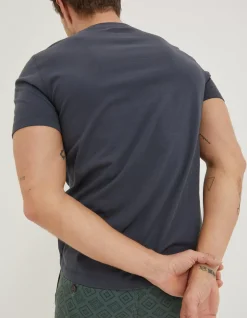 FatFace Lulworth Organic Cotton Crew T-Shirt|Men T-Shirts