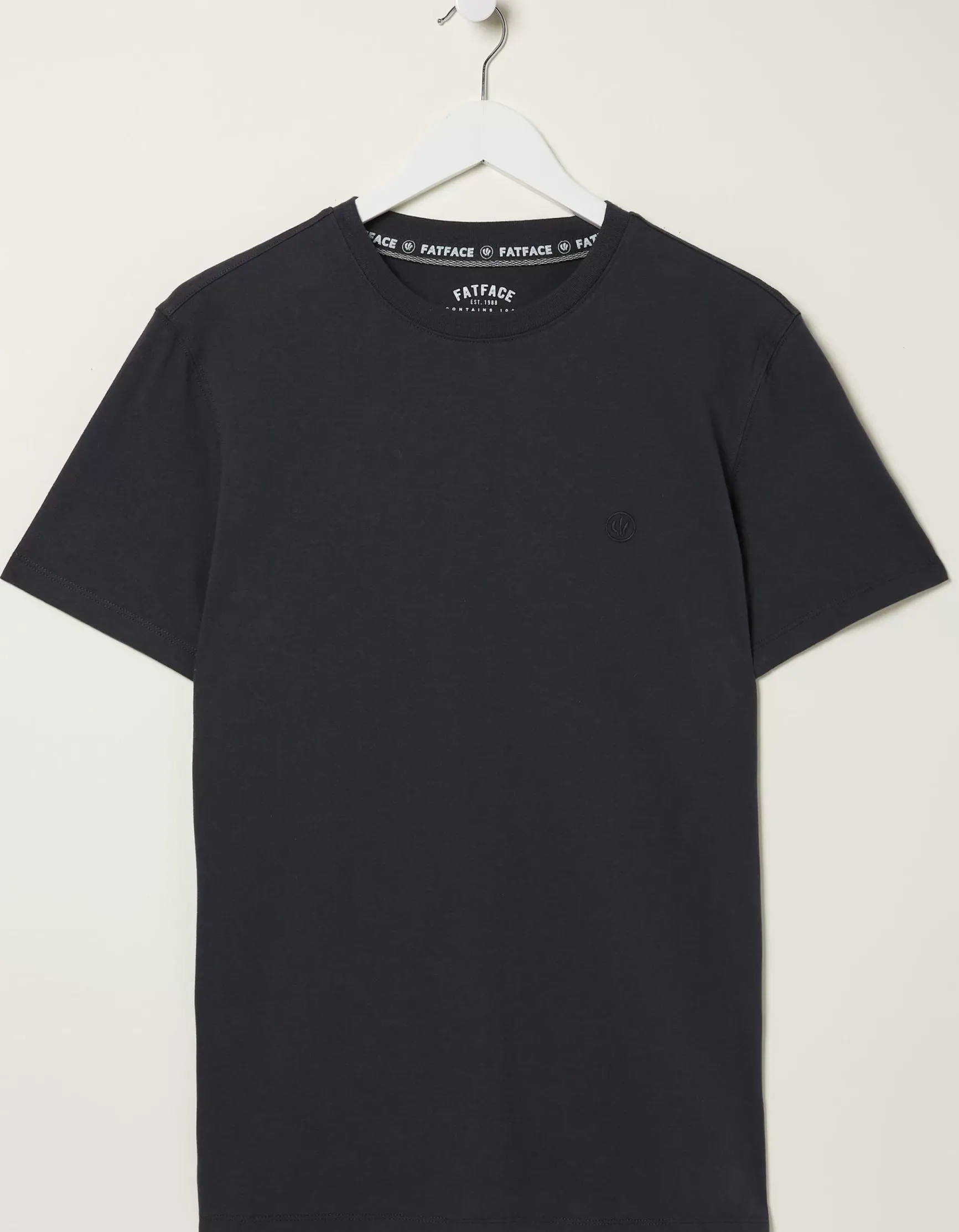 FatFace Lulworth Organic Cotton Crew T-Shirt|Men T-Shirts