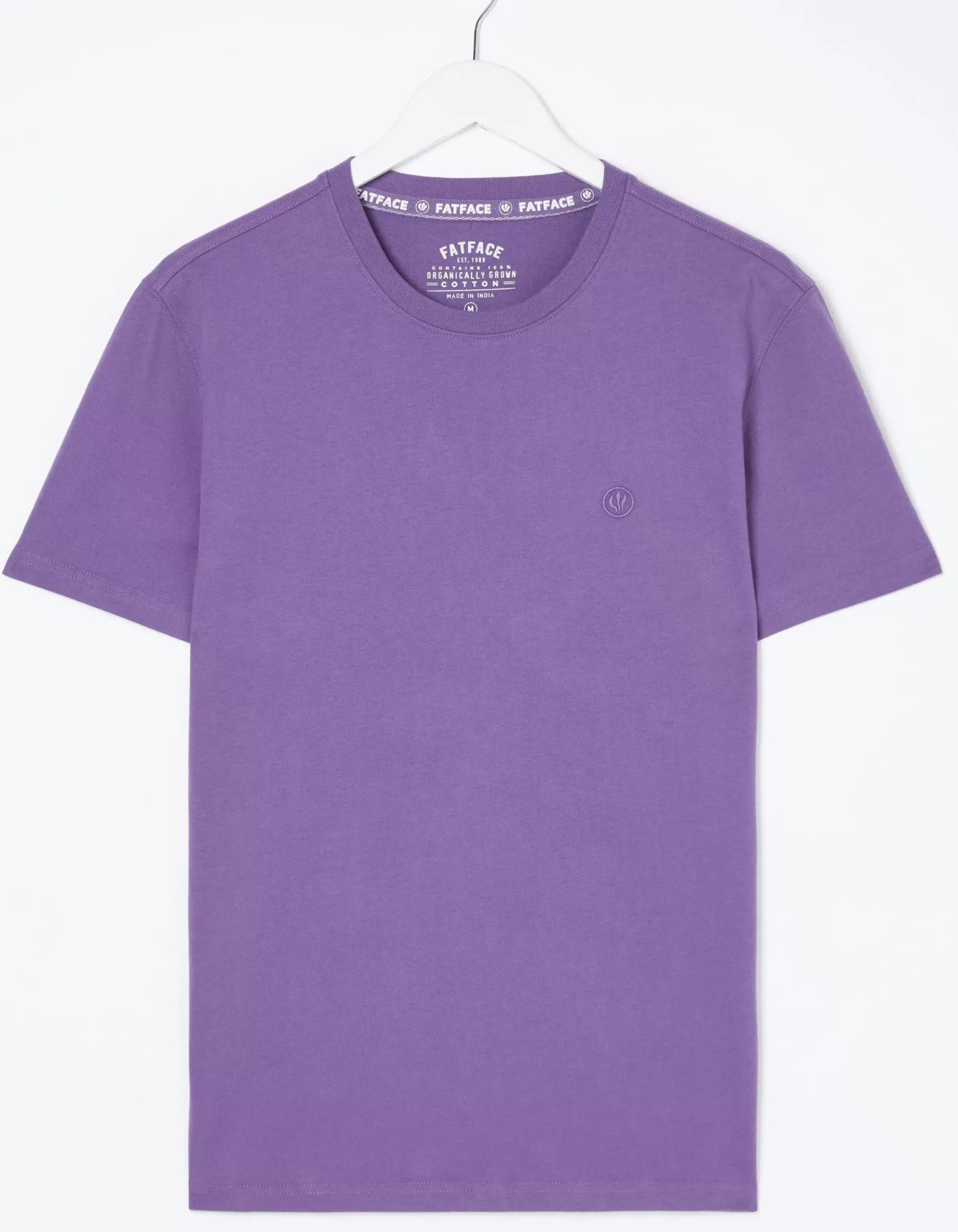 FatFace Lulworth Organic Cotton Crew T-Shirt|Men View All
