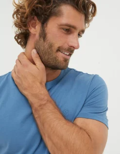 FatFace Lulworth Organic Crew T-Shirt|Men View All