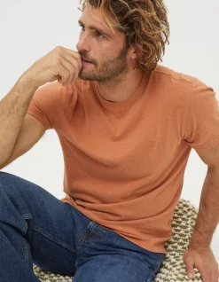 FatFace Lulworth Organic Crew T-Shirt|Men View All