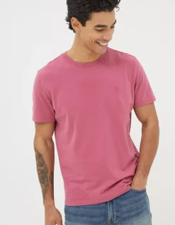 FatFace Lulworth Organic Crew T-Shirt|Men View All