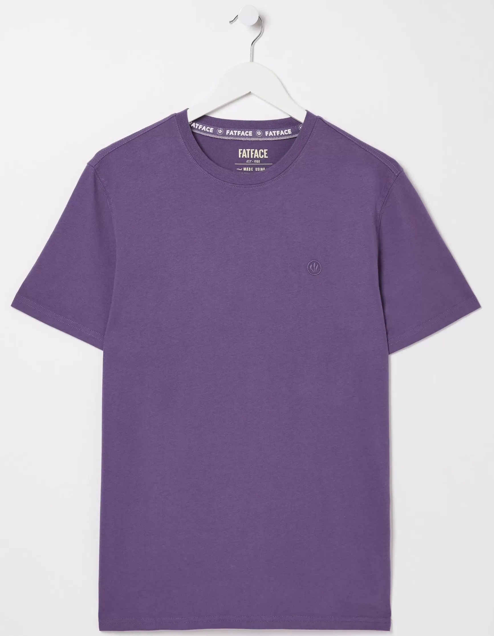 FatFace Lulworth Organic Crew T-Shirt|Men View All
