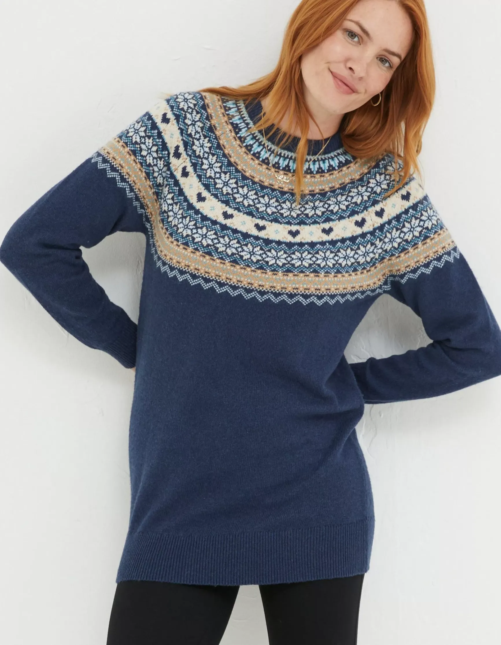 FatFace Luna Fairisle Knitted Tunic|Women View All