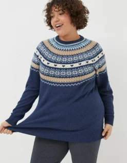 FatFace Luna Fairisle Knitted Tunic|Women View All