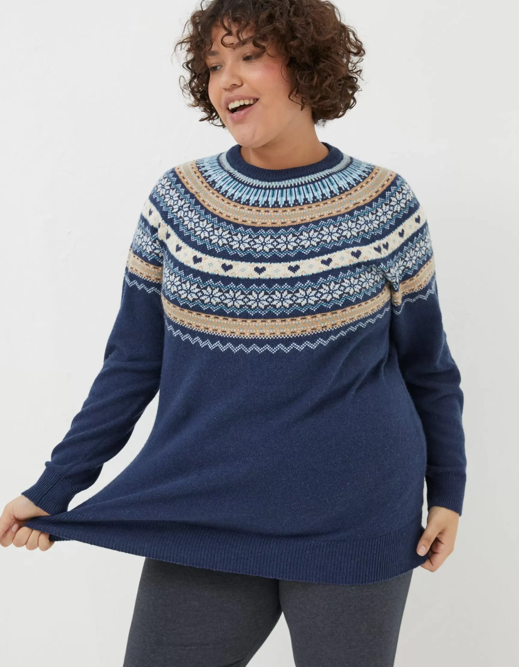 FatFace Luna Fairisle Knitted Tunic|Women View All