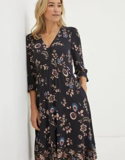 FatFace Lynnie Floral Jersey Dress|Women View All