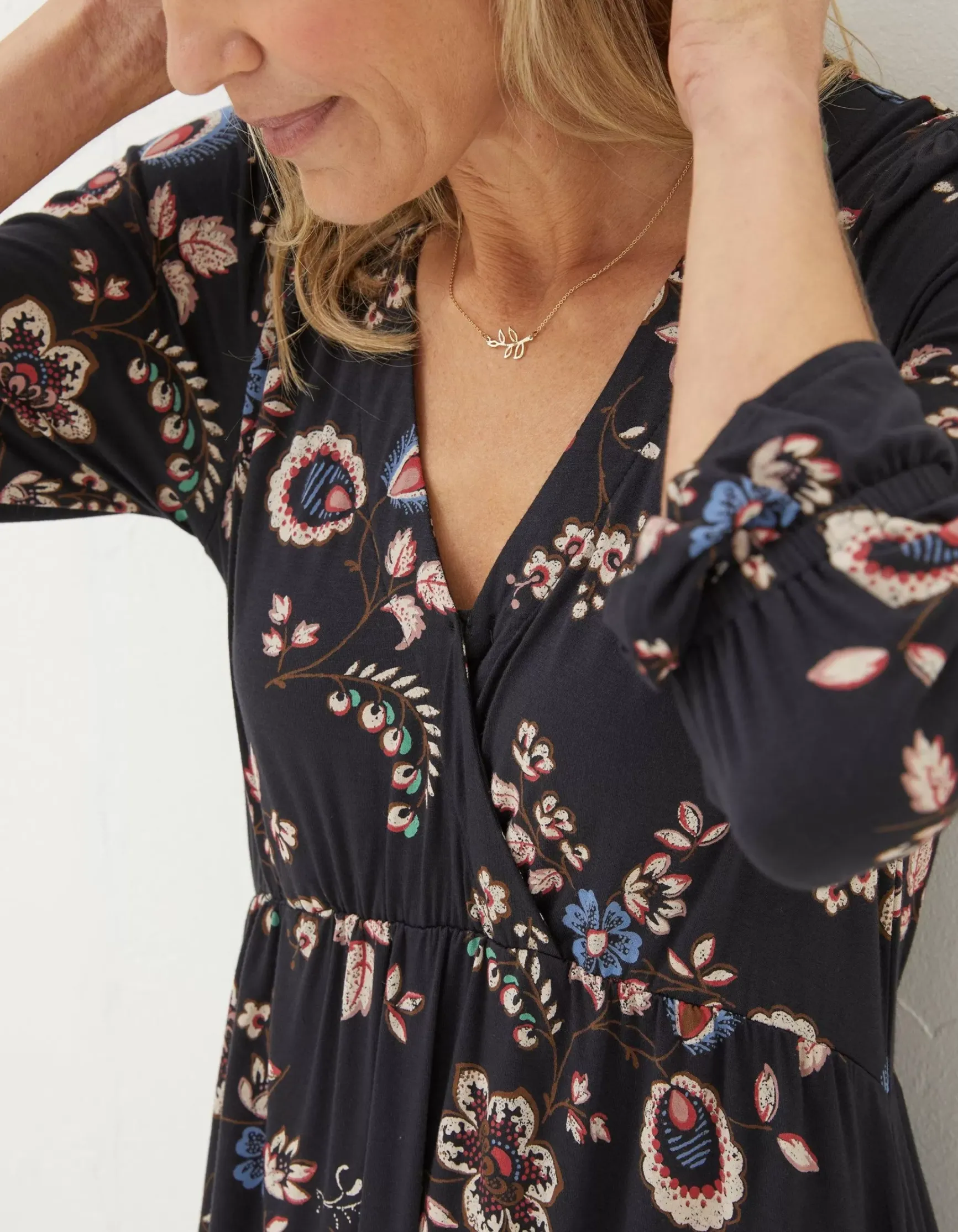 FatFace Lynnie Floral Jersey Dress|Women View All