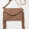FatFace Maelie Tassel Suede Crossbody Bag|Women View All