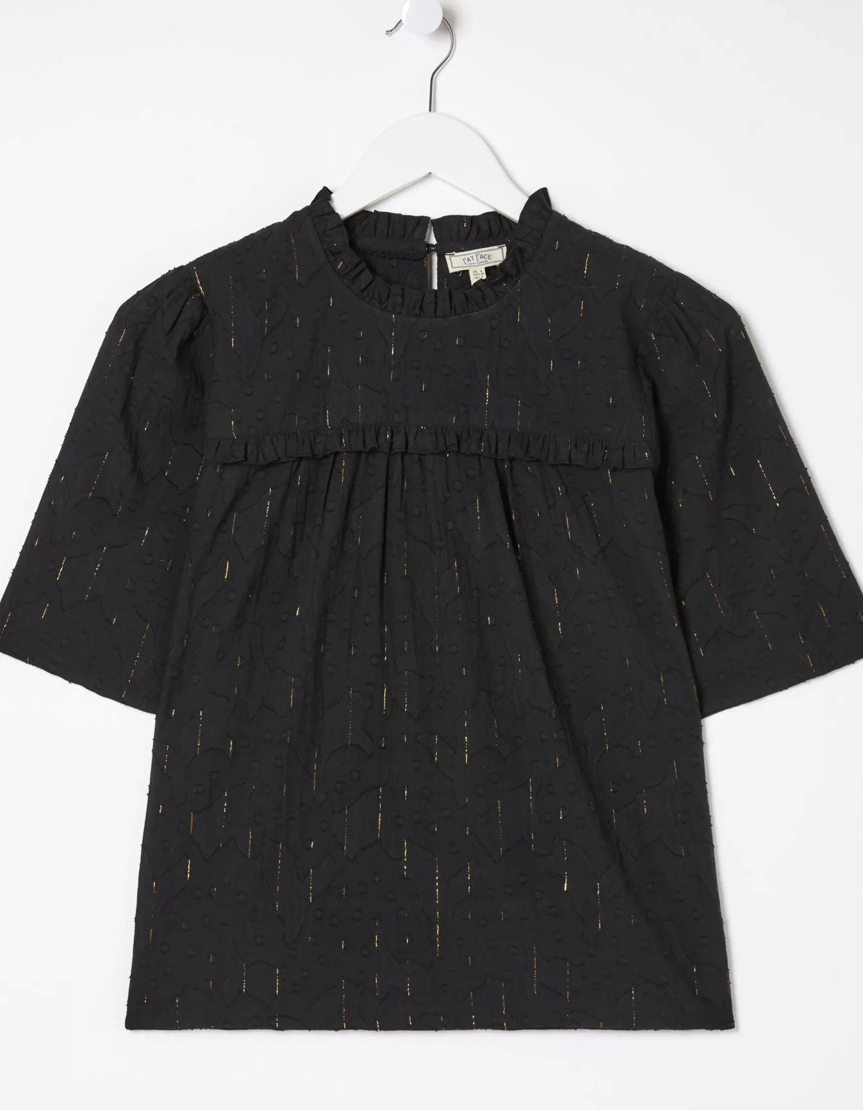 FatFace Maggie Metallic Blouse|Women Shirts & Blouses