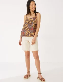 FatFace Maisie Paisley Cami|Women Tops & T-Shirts