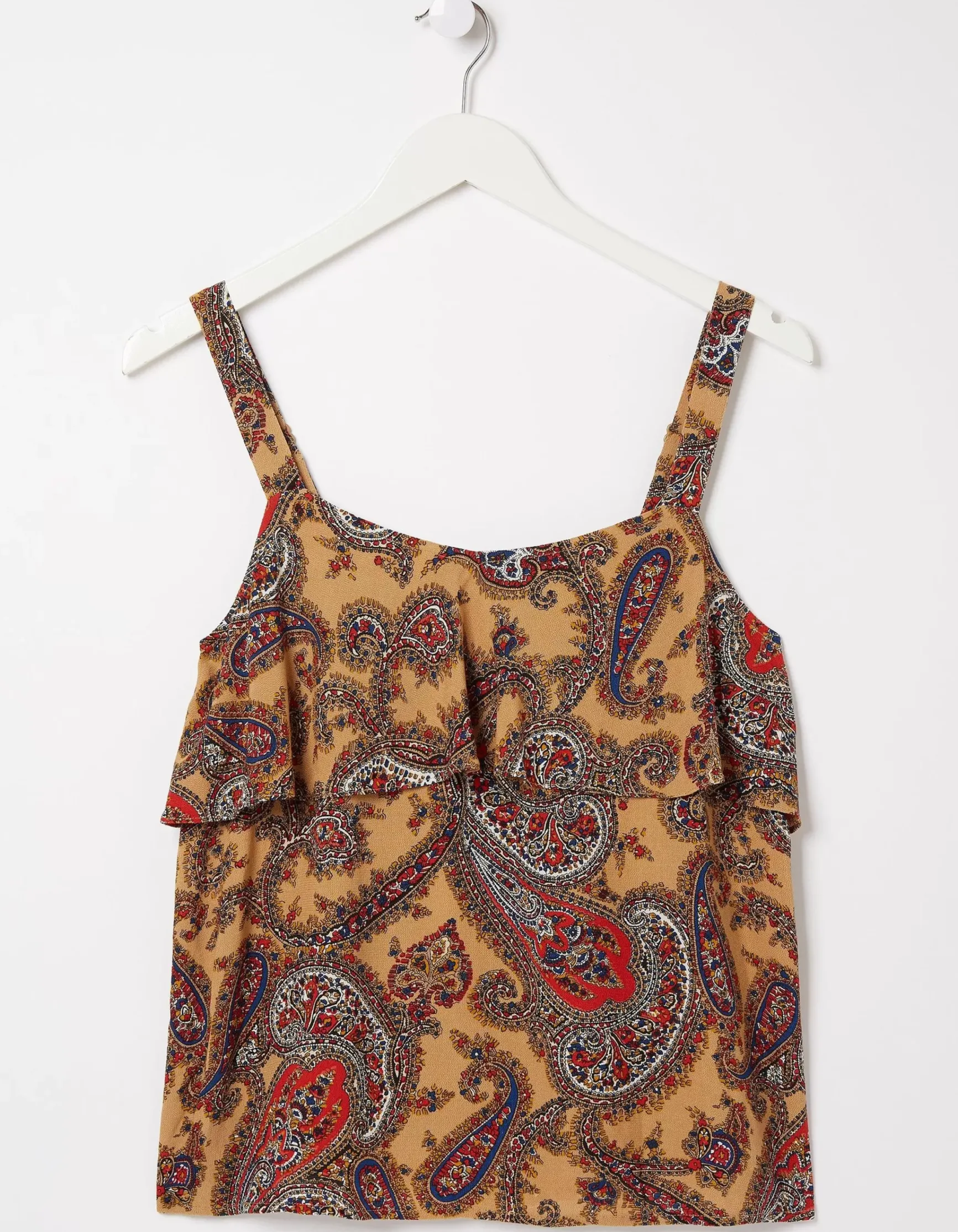 FatFace Maisie Paisley Cami|Women Tops & T-Shirts