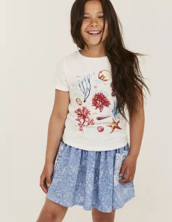 FatFace Marine Conservation Society Sealife Graphic T-Shirt|Girls View All