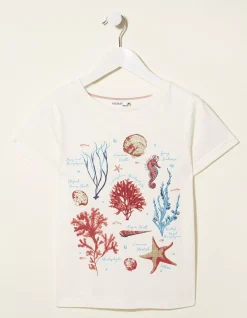 FatFace Marine Conservation Society Sealife Graphic T-Shirt|Girls View All