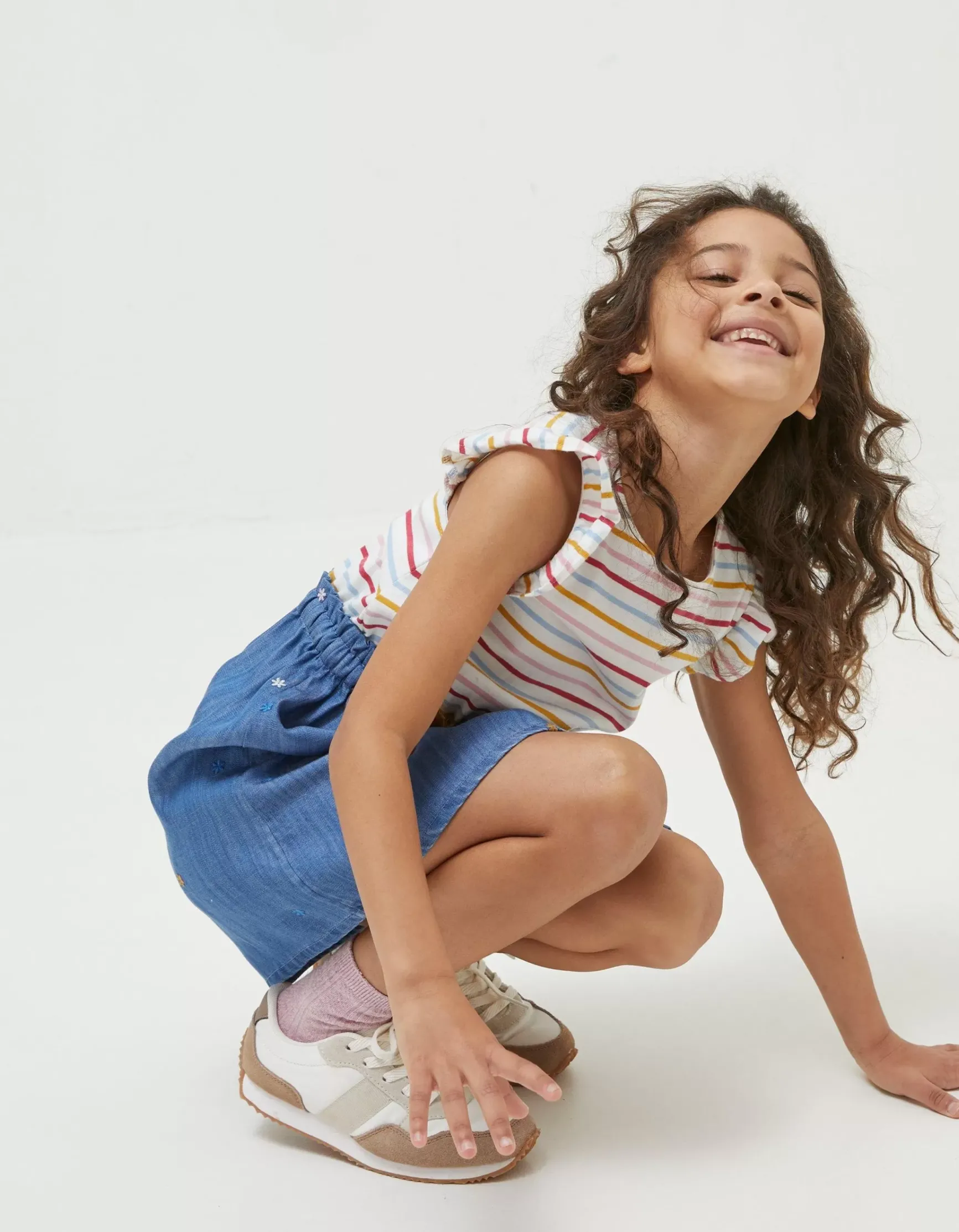 FatFace Martha Embroidered Dress|Girls View All