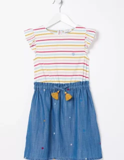 FatFace Martha Embroidered Dress|Girls View All
