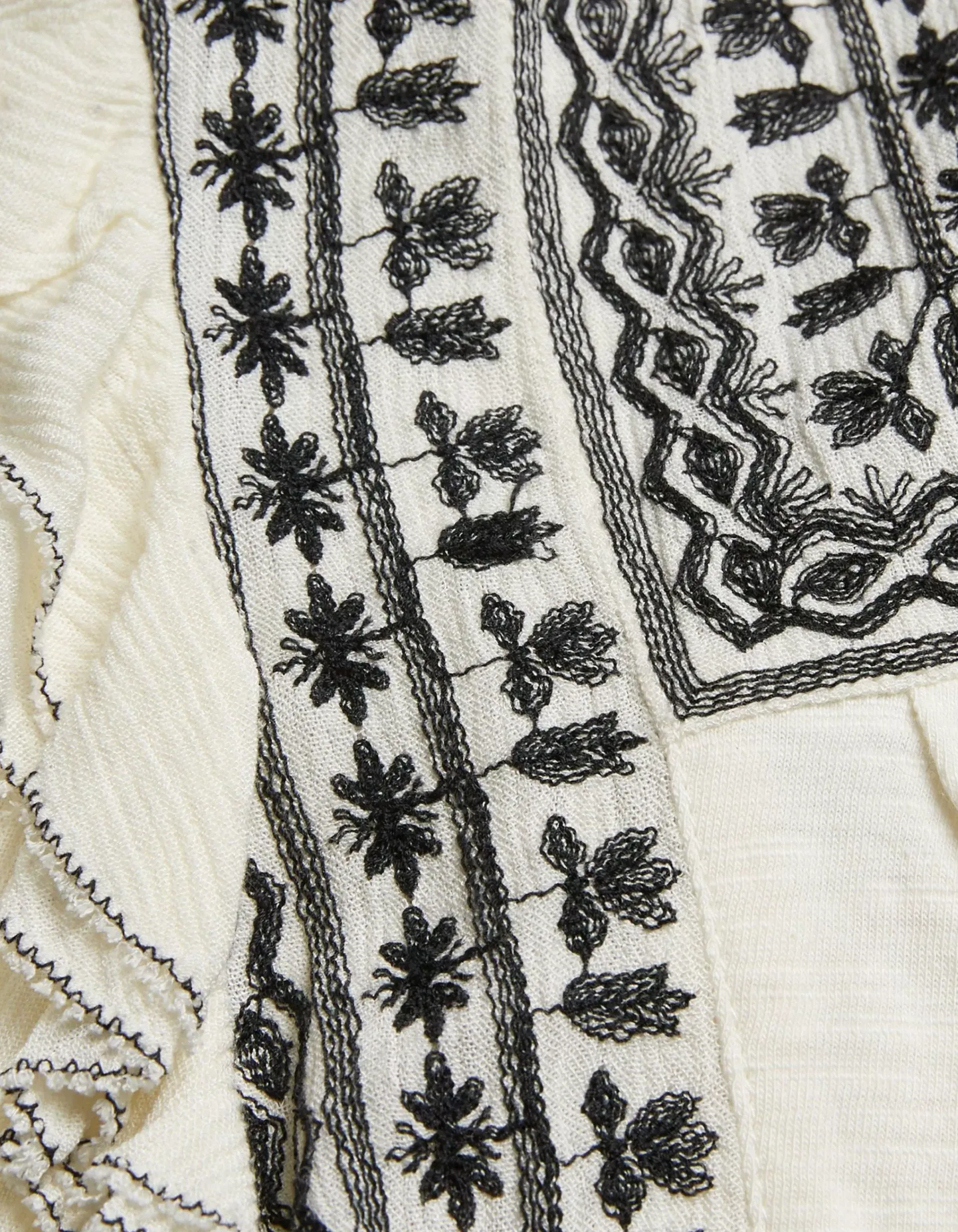 FatFace Martha Embroidered Top|Women Tops & T-Shirts