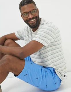 FatFace Mawes Bird Embroidery Shorts|Men Shorts
