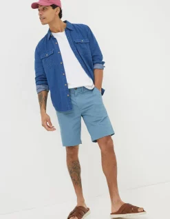 FatFace Mawes Organic Cotton Chino Shorts|Men View All