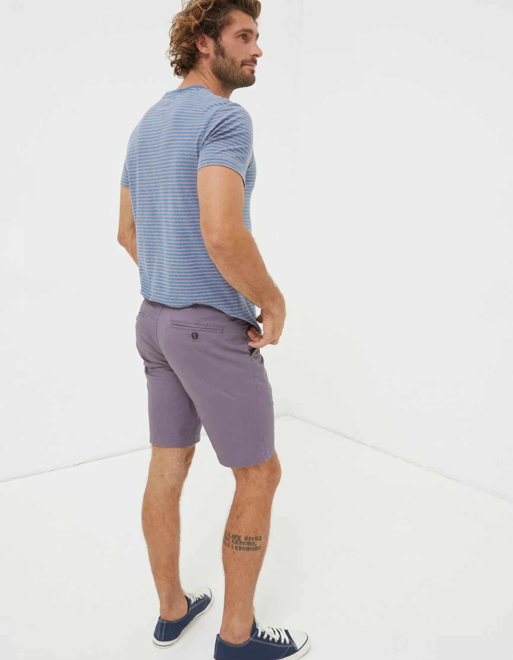 FatFace Mawes Organic Cotton Chino Shorts|Men View All