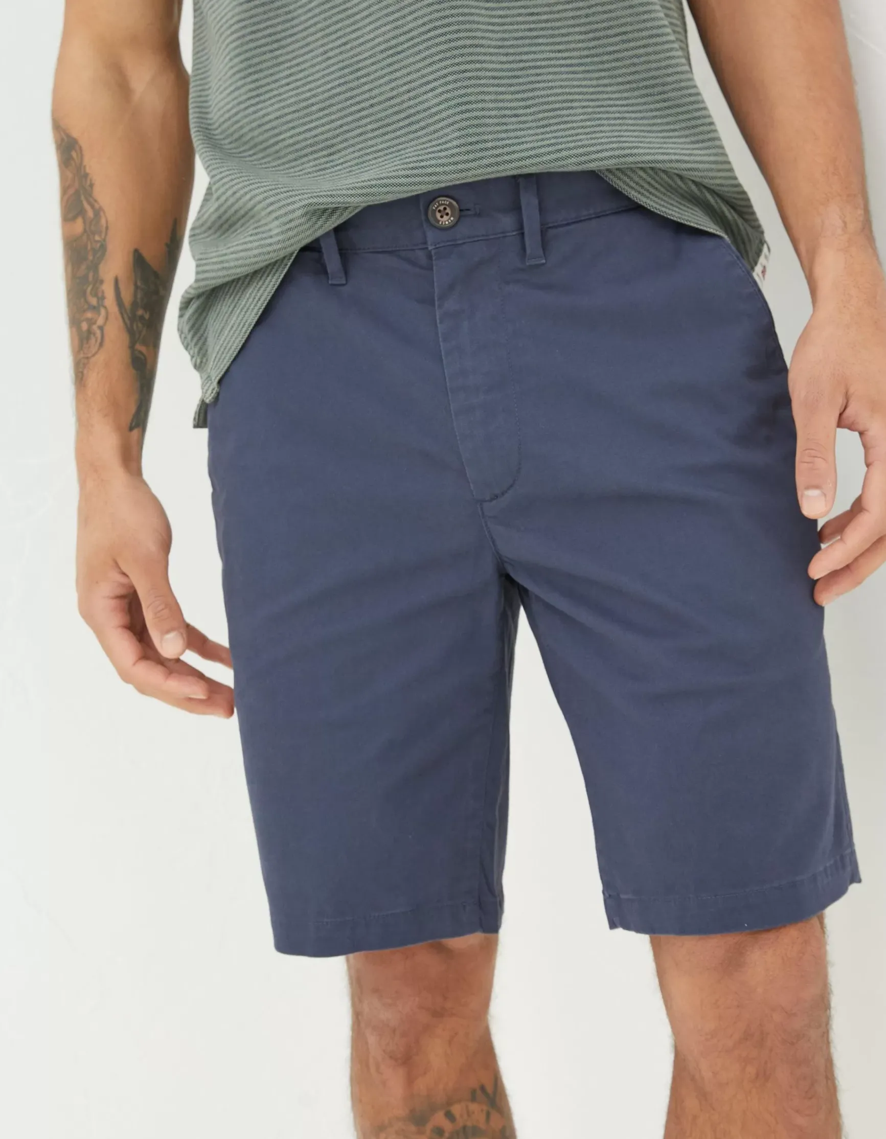 FatFace Mawes Organic Cotton Chino Shorts|Men View All