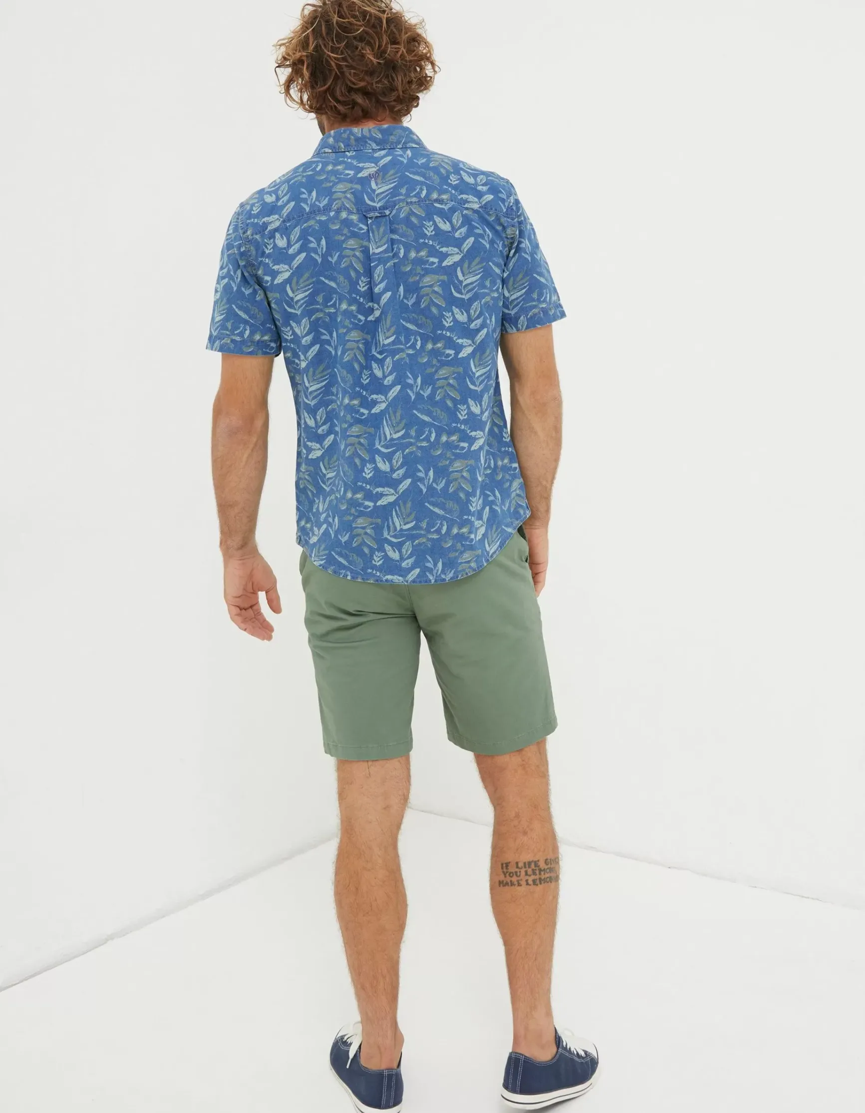 FatFace Mawes Organic Cotton Chino Shorts|Men View All