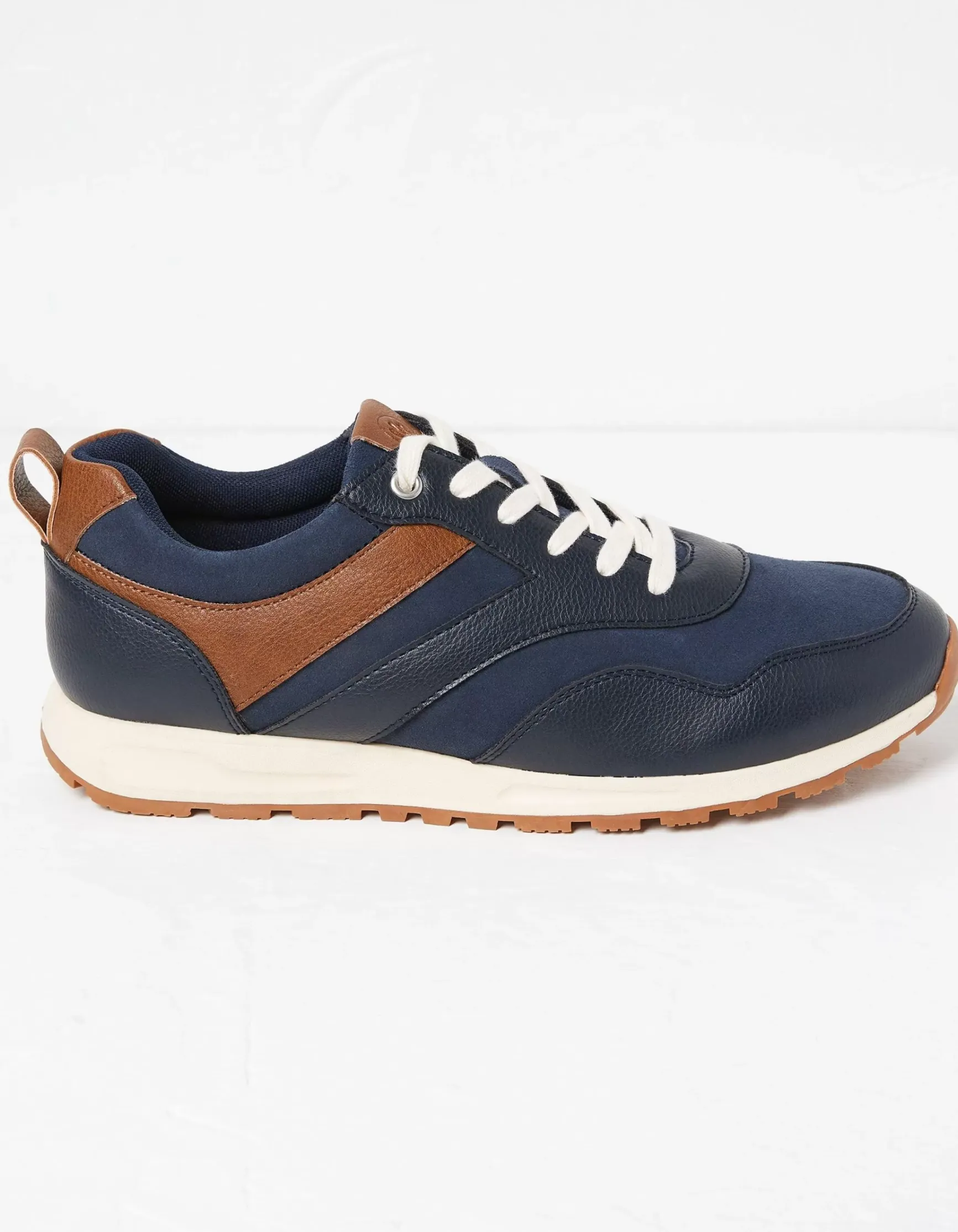 FatFace Maximus Leather Trainer|Men View All