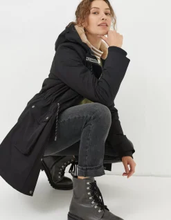 FatFace Maya Parka Coat|Women Coats & Jackets