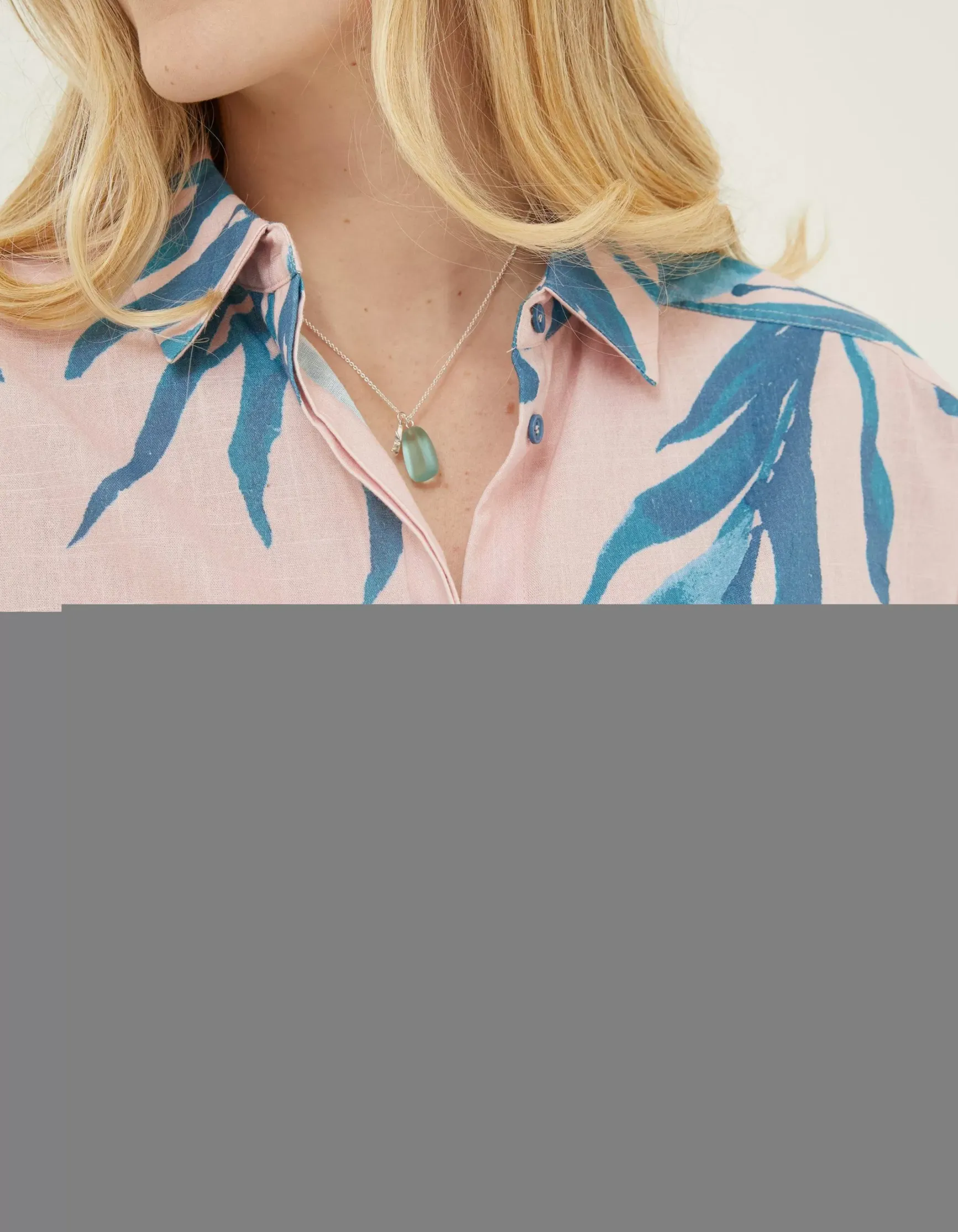 FatFace Mcs Billie Seaweed Shirt|Women Shirts & Blouses
