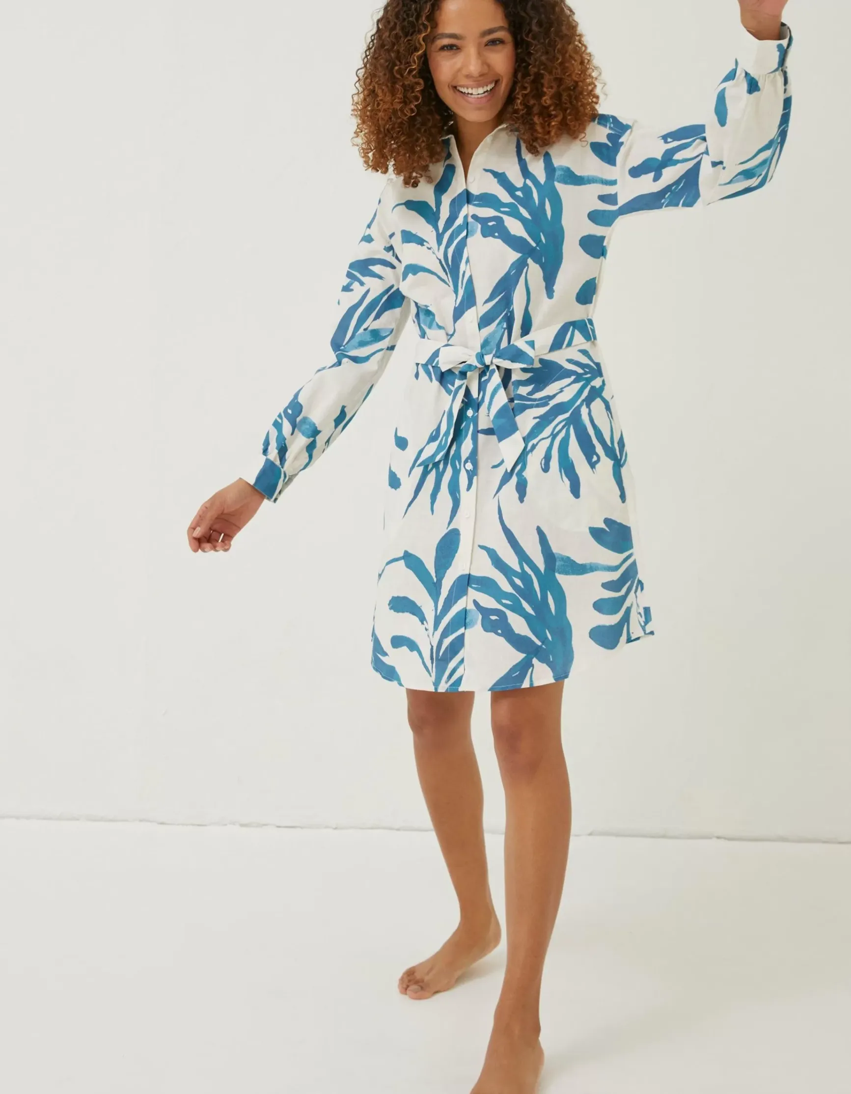 FatFace Mcs Fenella Seaweed Dress|Women Dresses