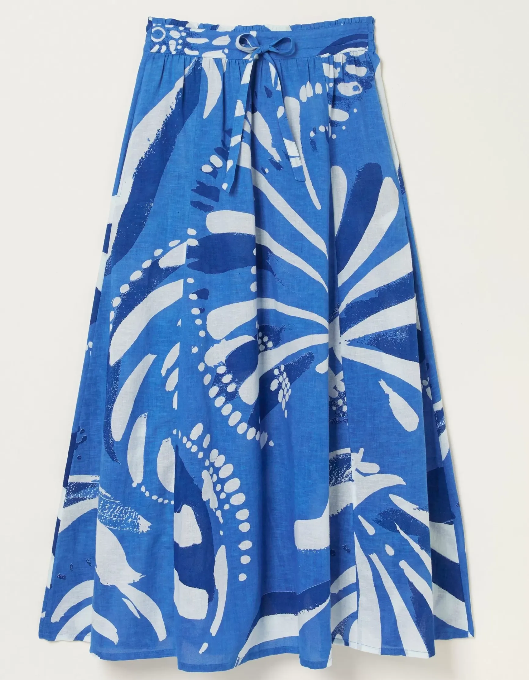 FatFace Mcs Nora Painted Shell Maxi Skirt|Women Skirts