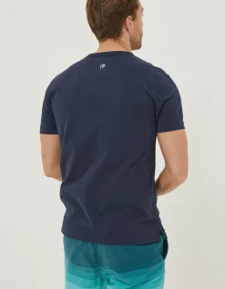 FatFace Mcs Organic Seaweed T-Shirt|Men T-Shirts