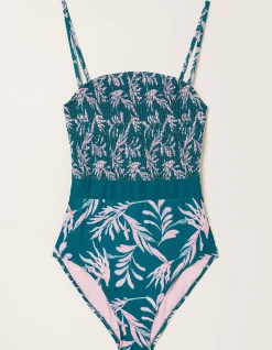 FatFace Mcs Seaweed Swimsuit|Women Beachwear & Swimwear