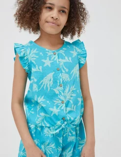 FatFace Mcs Tie Front Shirt|Girls View All