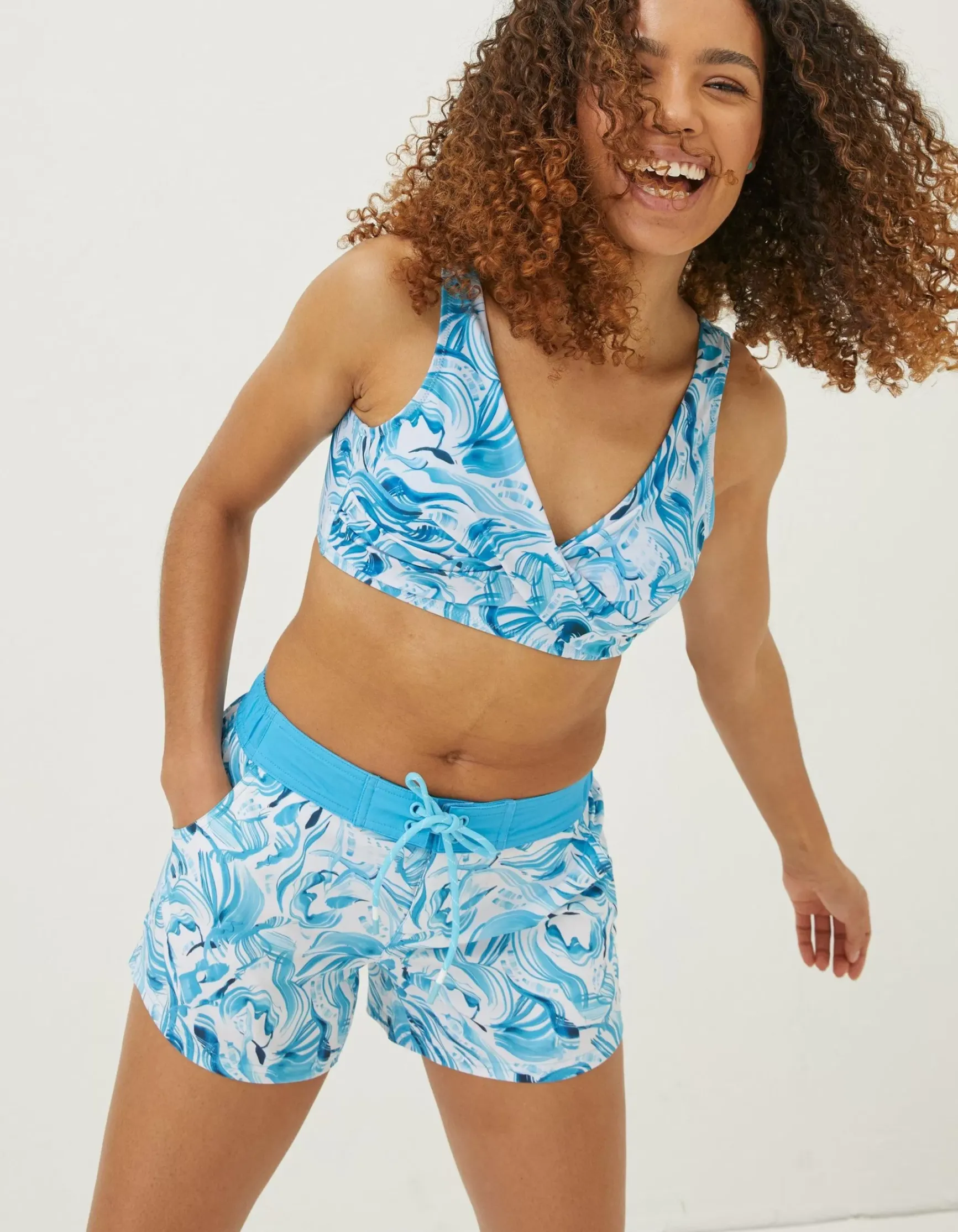 FatFace Mcs Wave Board Shorts|Women Beachwear & Swimwear