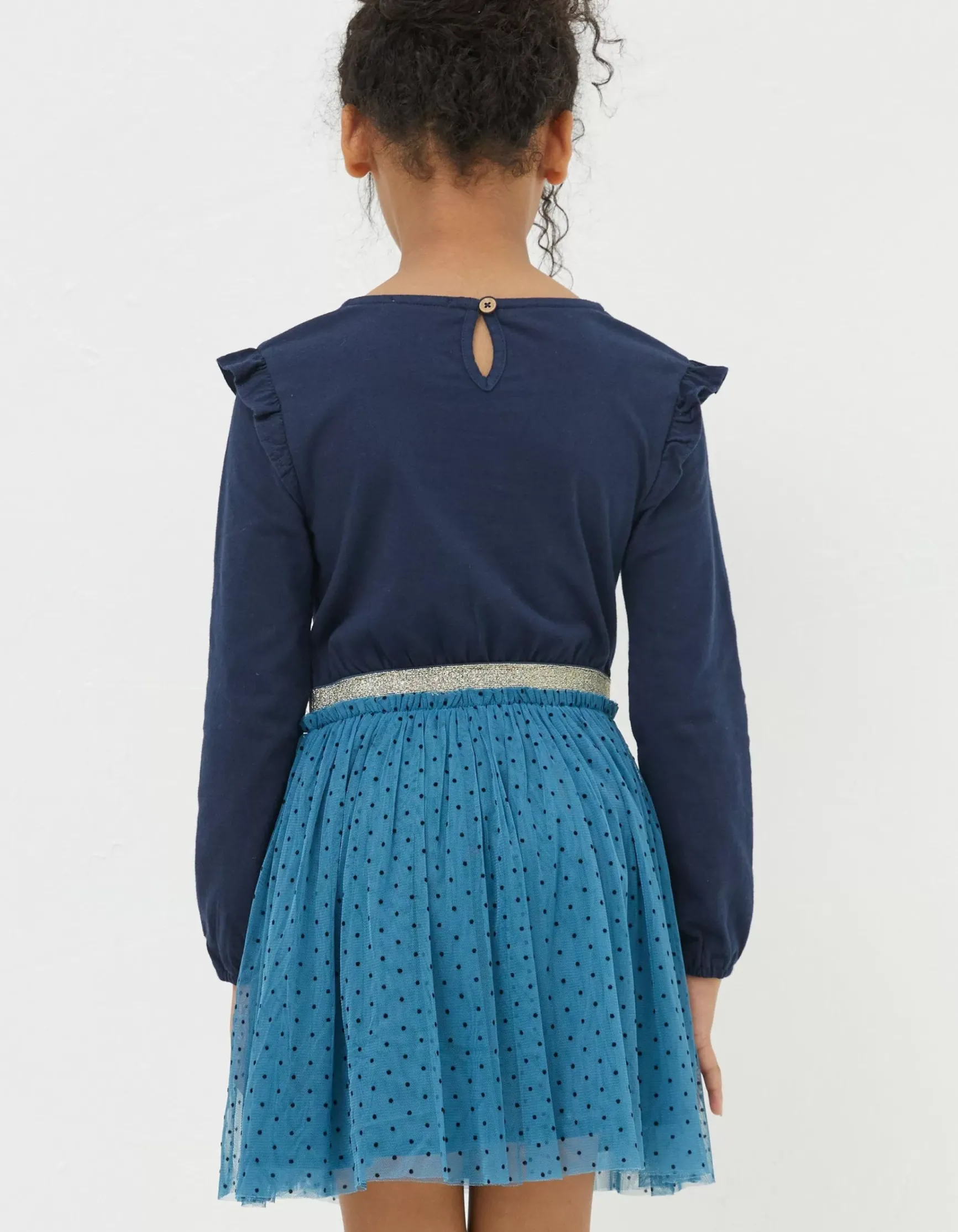 FatFace Millie Tulle Spot Dress|Girls View All