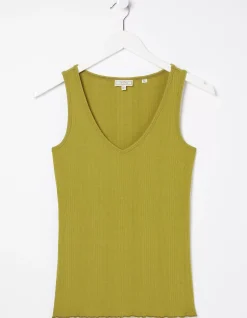 FatFace Milly Rib Vest|Women Tops & T-Shirts