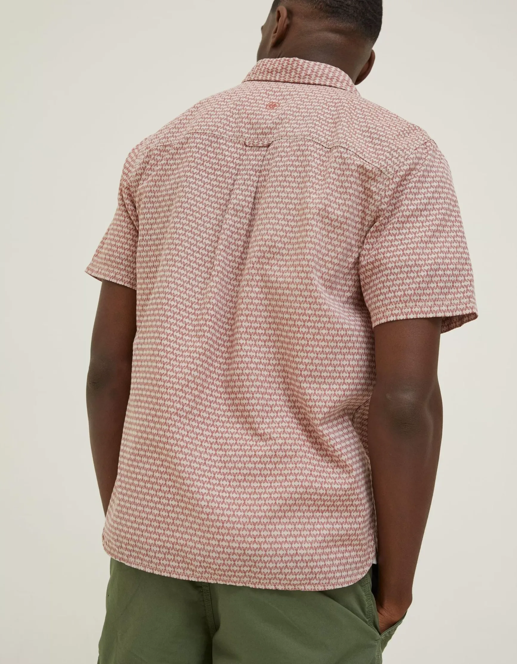 FatFace Mini Geo Print Shirt|Men Shirts